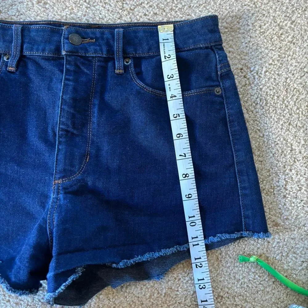 Guess blue denim shorts
